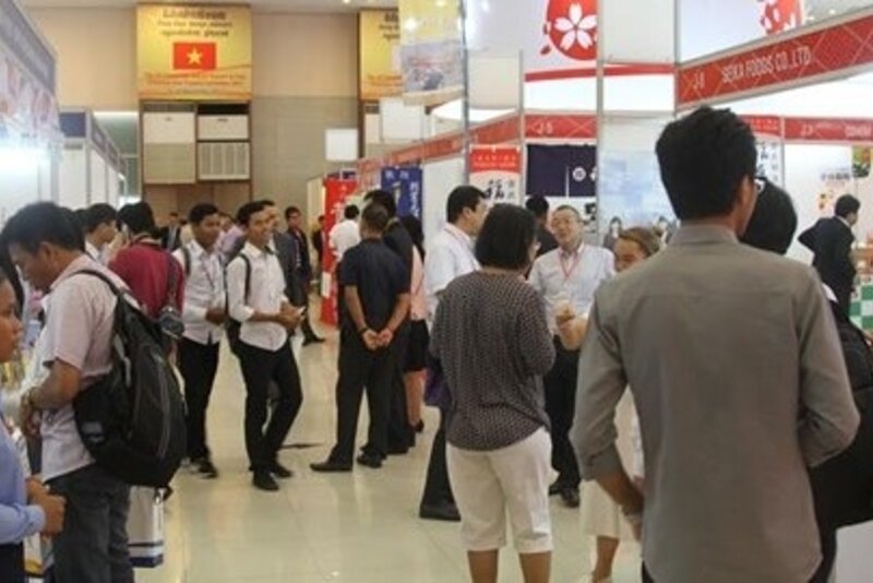 越南参加在柬埔寨举办的展销会