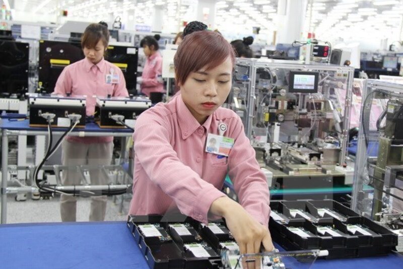越南手机及零部件出口猛跌