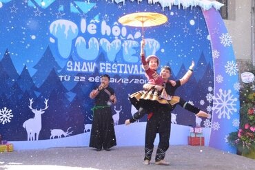 2017年越南沙巴雪花节在沙巴镇举行
