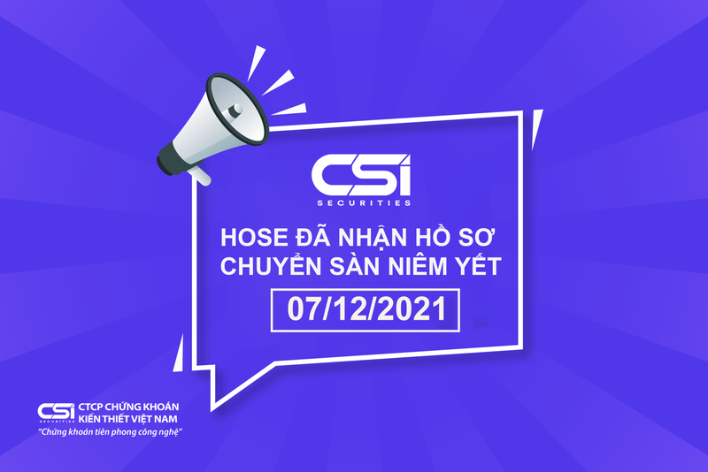 HOSE nhận hồ sơ niêm yết của CTCP Chứng khoán Kiến Thiết Việt Nam