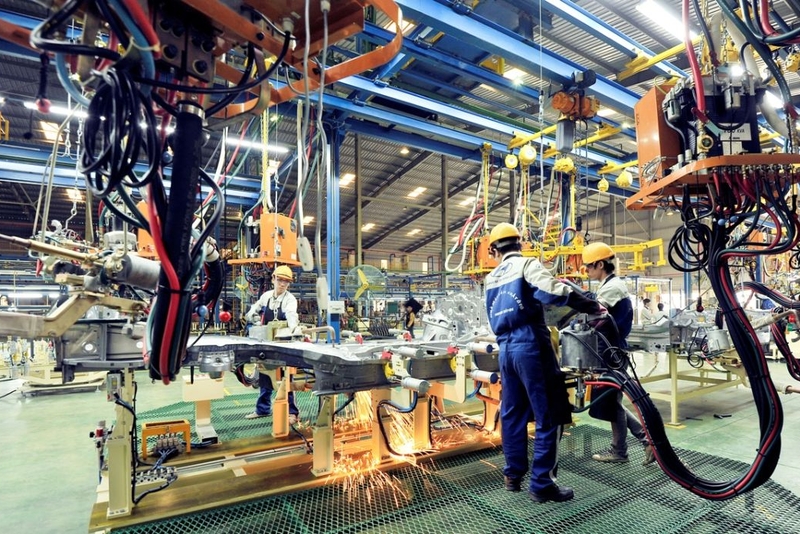 今年前10月越南加工制造业生产指数增长10.8%