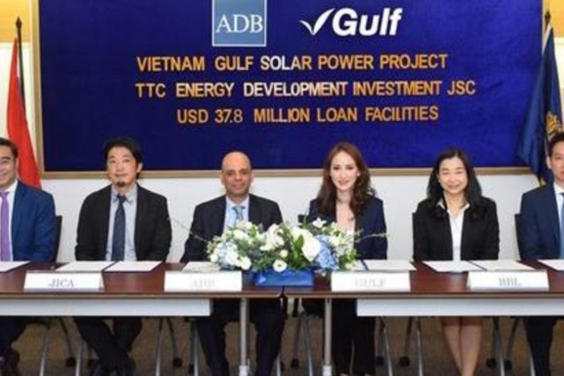亚洲开发银行向越南西宁省TTC太阳能项目提供3780万美元的贷款