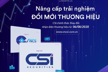 CÔNG TY CỔ PHẦN CHỨNG KHOÁN KIẾN THIẾT VIỆT NAM CHÍNH THỨC THAY ĐỔI NHẬN DIỆN THƯƠNG HIỆU MỚI – CSI