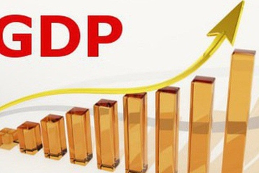 与已公布的数据相比，国内生产总值（GDP）每年增长25.4%
