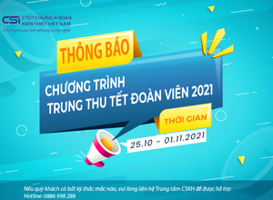 Thông báo sự kiện Trung Thu Tết Đoàn viên 2021