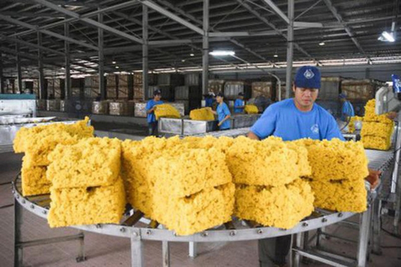 越南对中国的橡胶出口量价齐升