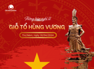 Thông báo nghỉ lễ Giỗ Tổ Hùng Vương 2024