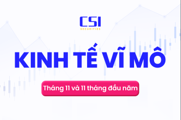 Báo cáo kinh tế vĩ mô tháng 11 & 11 tháng năm 2024