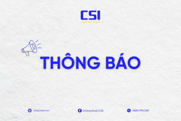 THÔNG BÁO: Sửa đổi điều khoản trong hợp đồng MTK chứng khoán và Hợp đồng MTK giao dịch ký quỹ