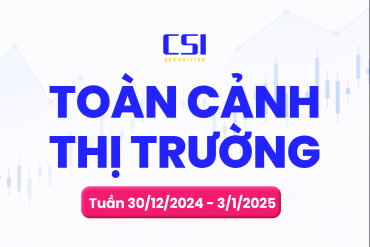 Toàn cảnh thị trường tuần 30/12/2024 - 03/01/2025