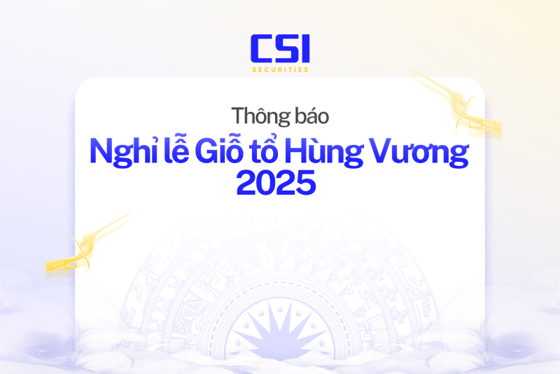 Thông báo lịch nghỉ lễ Giỗ tổ Hùng Vương 2025