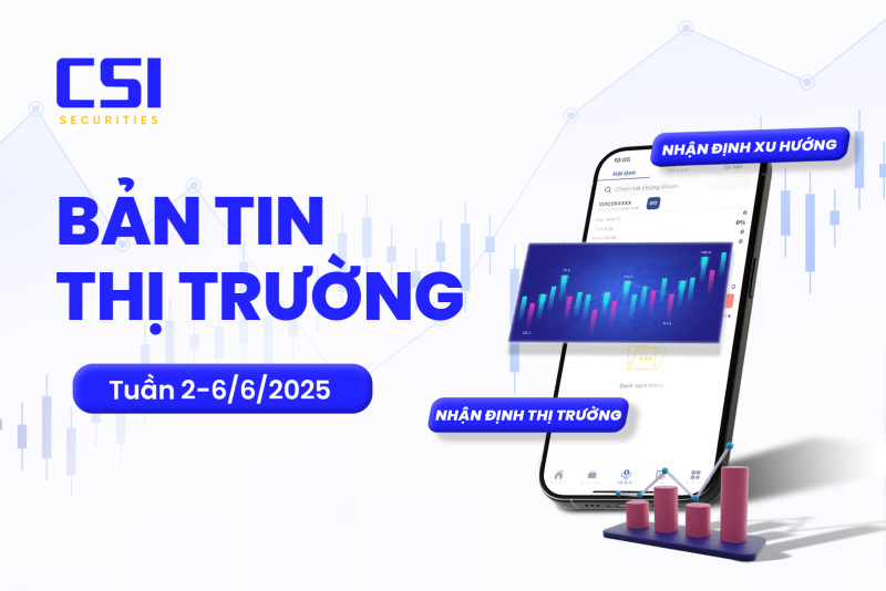 Toàn cảnh thị trường tuần 02/06/2025 - 06/06/2025