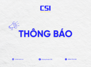 Thông báo: Triển khai chương trình CSI Partner