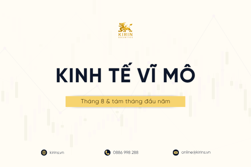 Báo cáo kinh tế vĩ mô tháng 8 và tám tháng đầu năm 2026