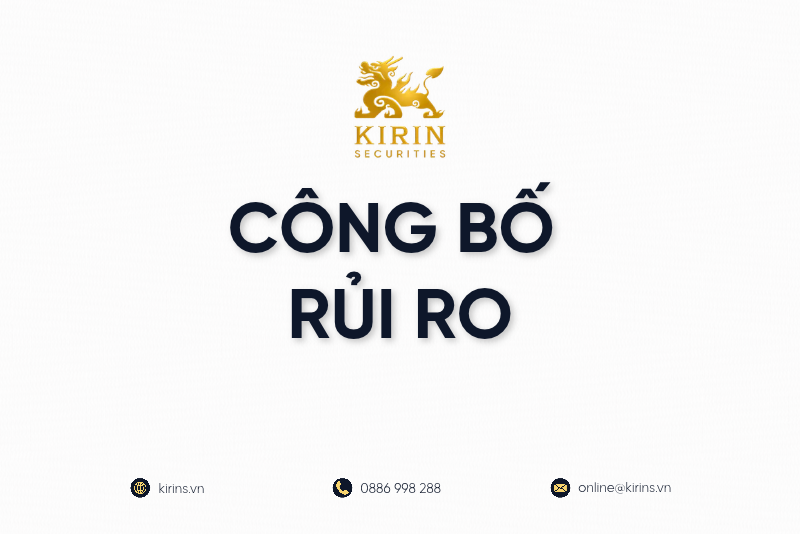 BẢN CÔNG BỐ RỦI RO