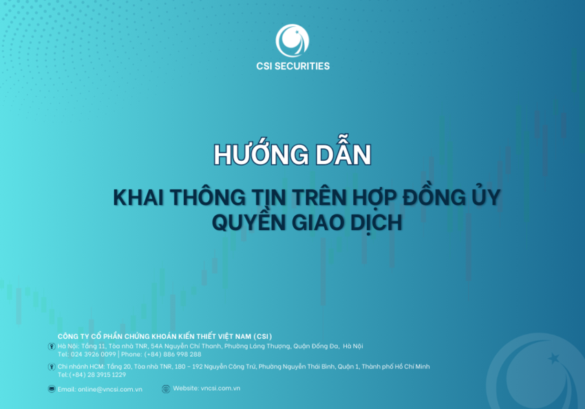 Hướng dẫn khai thông tin trên hợp đồng ủy quyền giao dịch